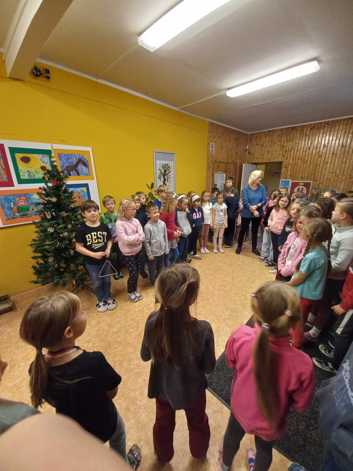 Zahájení adventu na pavilonu