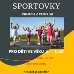 Nabídka kroužku - Sportovky - radost z pohybu